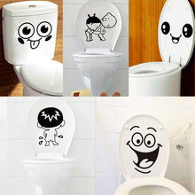 1pcs Bathroom Wall Stickers Toilet Home Decoration Waterproof Wall Decals For Toilet Sticker Decorative Paste Home Decor