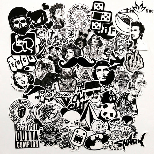 60 mixed graffiti jdm sticker waterproof home decor Doodle laptop motorcycle bike travel case decal Car accessories car sticker
