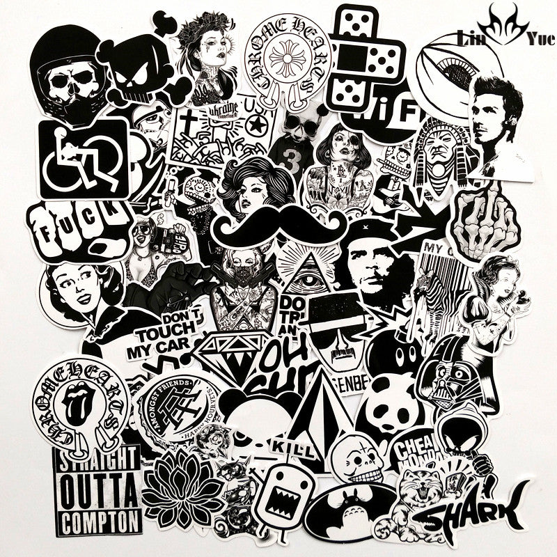 60 mixed graffiti jdm sticker waterproof home decor Doodle laptop motorcycle bike travel case decal Car accessories car sticker