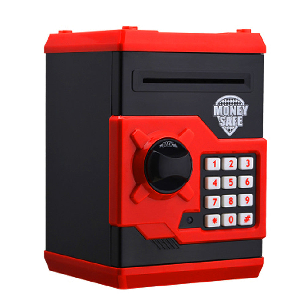 Creative Design Red Metal Piggy Money Telephone Booth Kids Coin Saving Pot Box Money Saving Box Best Selling 185 x 130 x 120 mm