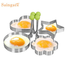 Stainless Steel Fried Egg Shaper Pancake Mould Mold Kitchen Cooking Tools  46UY