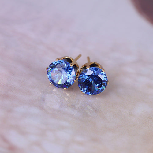 2016 brand jewelry luxury austrian crystal earrings for women gold plated for women stud earrings for girls gift
