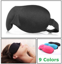 SOFT TRAVEL EYE MASK - 9 COLORS