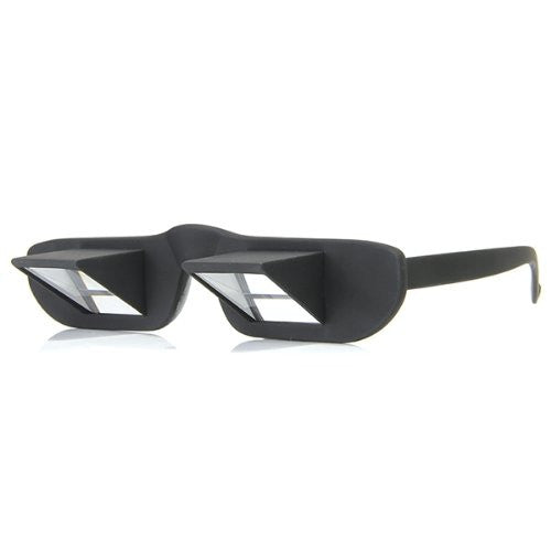 HOT SALE!Horizontal Prism Angled Glasses Lazy Lying Down Bed Reading Watching