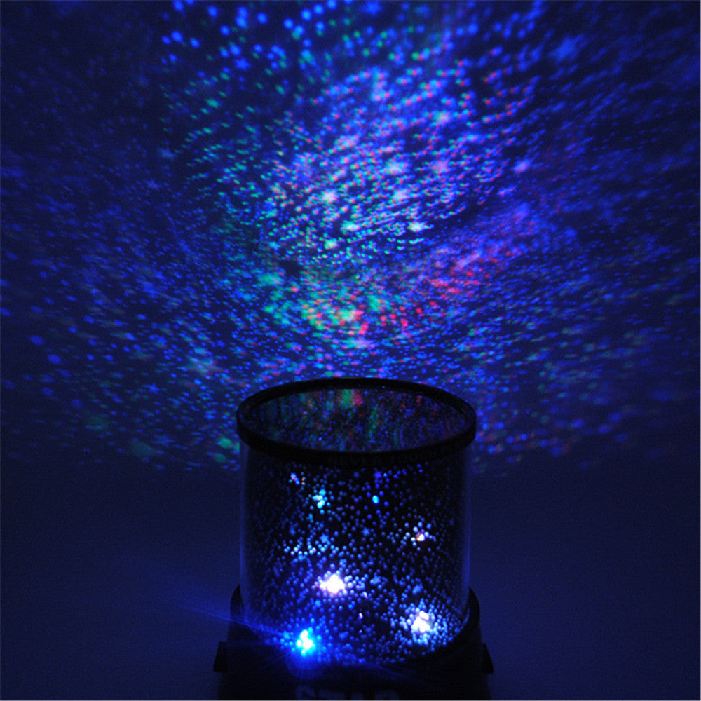 Beautiful Design Colorful Cosmos Star Sky Master Projector Starry LED Night Light Lamp For Bedroom Romatic Cute Gift