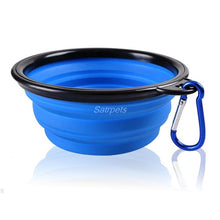 Silicone Collapsible Feeding Bowl Dog Water Dish Cat Portable Feeder Puppy Pet Travel Bowls