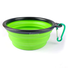 Silicone Collapsible Feeding Bowl Dog Water Dish Cat Portable Feeder Puppy Pet Travel Bowls