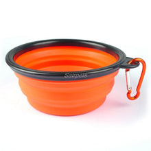 Silicone Collapsible Feeding Bowl Dog Water Dish Cat Portable Feeder Puppy Pet Travel Bowls