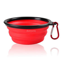 Silicone Collapsible Feeding Bowl Dog Water Dish Cat Portable Feeder Puppy Pet Travel Bowls