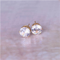2016 brand jewelry luxury austrian crystal earrings for women gold plated for women stud earrings for girls gift