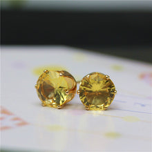 2016 brand jewelry luxury austrian crystal earrings for women gold plated for women stud earrings for girls gift