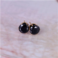 2016 brand jewelry luxury austrian crystal earrings for women gold plated for women stud earrings for girls gift