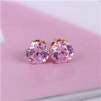 2016 brand jewelry luxury austrian crystal earrings for women gold plated for women stud earrings for girls gift