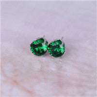 2016 brand jewelry luxury austrian crystal earrings for women gold plated for women stud earrings for girls gift