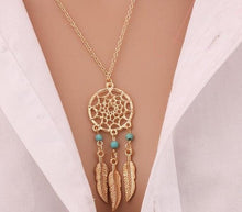 2016 Best Deal Fashion Retro Women  Tassels Feather Pendant Necklace Jewelry Bohemia Dream Catcher Pendant Chain Necklace Gift