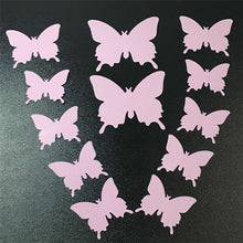 Hot Selling 12PCS 3D PVC Magnet Butterflies DIY Wall Sticker Home Decor Poster for Kids Rooms t Wall Decoration Drop Shipping