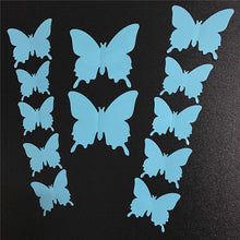 Hot Selling 12PCS 3D PVC Magnet Butterflies DIY Wall Sticker Home Decor Poster for Kids Rooms t Wall Decoration Drop Shipping
