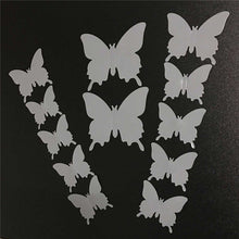 Hot Selling 12PCS 3D PVC Magnet Butterflies DIY Wall Sticker Home Decor Poster for Kids Rooms t Wall Decoration Drop Shipping