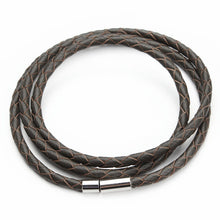 2016 New Fashion 100% Genuine Braided leather bracelet Men Bracelet for Women Jewelry with Magnetic Clasps Charm Bracelet F2821