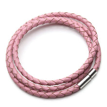 2016 New Fashion 100% Genuine Braided leather bracelet Men Bracelet for Women Jewelry with Magnetic Clasps Charm Bracelet F2821
