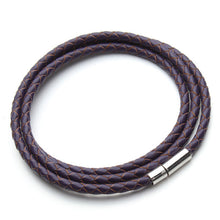 2016 New Fashion 100% Genuine Braided leather bracelet Men Bracelet for Women Jewelry with Magnetic Clasps Charm Bracelet F2821