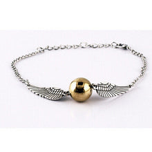 2017 New Hot Fashion Fine Movies Jewelry Magic Academy Deathly Hallows Golden Snitch Bracelets & Bangles For Women And Men B-106