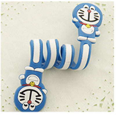 Cartoon Cord Winder Reversal Korea fashion creative Lovely Classic adorable long strip winding thread tool device silicone