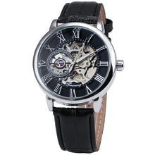 2016 Forsining 3d Logo Royal Design Black Gold Men Mechanical Watch Montre Homme Mens Watches Top Brand Luxury Leather Skeleton