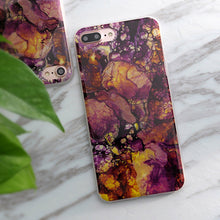 Soft TPU Case for iphone 5s 5 SE 6 6s 6plus New Arrival Granite Scrub Marble Stone image Painted Phone Case For iphone 7 7plus