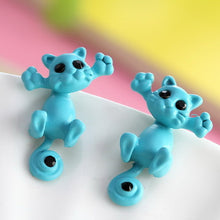 10 Color Fashion Lovely Classic Animal Korean  Cute Cat  Earrings For Girl Women Gift  Jewelry