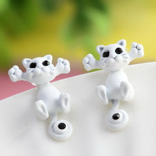 10 Color Fashion Lovely Classic Animal Korean  Cute Cat  Earrings For Girl Women Gift  Jewelry