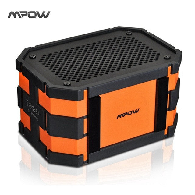 Mpow Updated Armor Bluetooth Speaker Passive Loudspeakers Portable Waterproof Outdoor MP3 Speakers Power Bank for iPhone Xiaomi