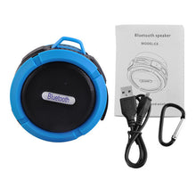 NEW Portable Waterproof Outdoor Wireless Bluetooth Speaker C6 Sucting Computer Mobile Phone Speaker Support TF Card In stock!