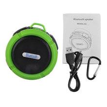 NEW Portable Waterproof Outdoor Wireless Bluetooth Speaker C6 Sucting Computer Mobile Phone Speaker Support TF Card In stock!