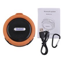 NEW Portable Waterproof Outdoor Wireless Bluetooth Speaker C6 Sucting Computer Mobile Phone Speaker Support TF Card In stock!