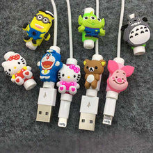Cartoon Protector For Cable iPhone Cord Saver Cover For Cable iPhone 6 Protective Sleeve For iPhone 7 Case