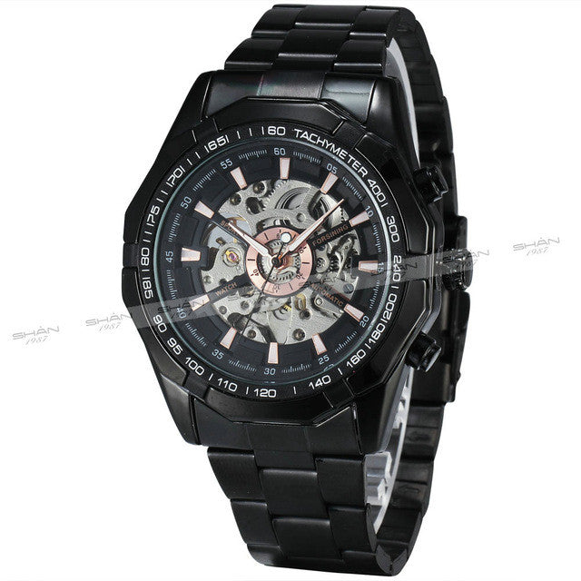 Winner Watch Men Skeleton Automatic Mechanical Watch gold skeleton vintage watchskeleton man watch Mens Watch Top Brand Luxury