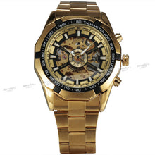 Winner Watch Men Skeleton Automatic Mechanical Watch gold skeleton vintage watchskeleton man watch Mens Watch Top Brand Luxury