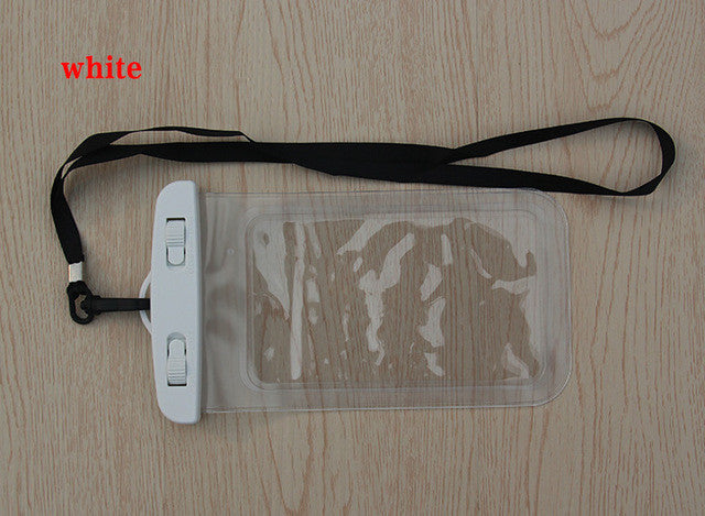 2017 New phone bag underwater waterproof phone bag diving bag mobile phone pouch case for iphone4 4S 5S 6Plus for Samsung Galaxy