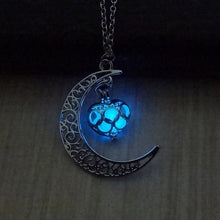 FUNIQUE Fashion Luminous Glow In the Dark Necklace Women  Sailor Moon Necklaces & Pendants Heart Necklace Anime Women Jewelry
