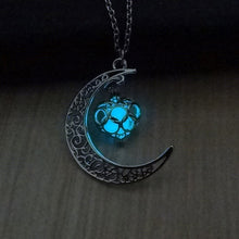 FUNIQUE Fashion Luminous Glow In the Dark Necklace Women  Sailor Moon Necklaces & Pendants Heart Necklace Anime Women Jewelry