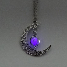 FUNIQUE Fashion Luminous Glow In the Dark Necklace Women  Sailor Moon Necklaces & Pendants Heart Necklace Anime Women Jewelry
