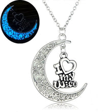 FUNIQUE Fashion Luminous Glow In the Dark Necklace Women  Sailor Moon Necklaces & Pendants Heart Necklace Anime Women Jewelry