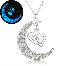 FUNIQUE Fashion Luminous Glow In the Dark Necklace Women  Sailor Moon Necklaces & Pendants Heart Necklace Anime Women Jewelry