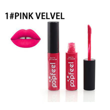12 Colors Tint liquid Lipstick Matte Lip Gloss Red Velvet Waterproof Long Lasting Lipgloss Sexy Lipstick Tattoo Makeup Brand
