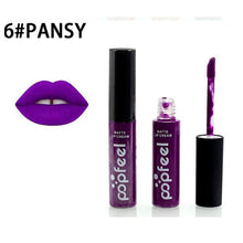 12 Colors Tint liquid Lipstick Matte Lip Gloss Red Velvet Waterproof Long Lasting Lipgloss Sexy Lipstick Tattoo Makeup Brand