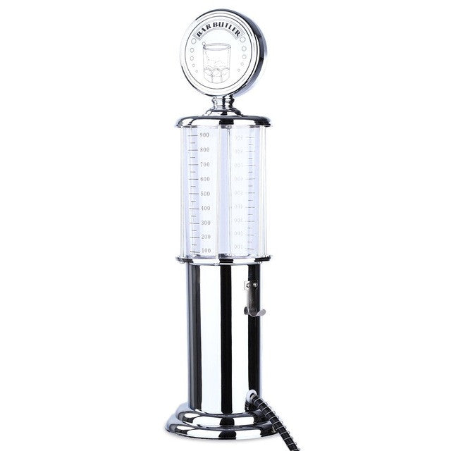 New Mini Beer Dispenser Machine Drinking Vessels Double Gun Pump with Transparent Layer Design Gas Station Bar for Drinking Wine