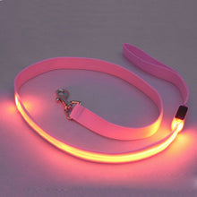 2.5 cm LED Pet Cat Dog LED Leash Safety Glow Leash Flashing Lighting Up Good Quality Not the Cheaper One Dog Leash Free Shipping