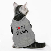 Cute Cat Vest Pet Clothes Spring Shirt Soft Cotton Clothing for Cat Summer Sweatshirt Casual apperal For Small Pets 15