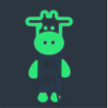 Luminous Stickers Sleepy Cat Switch Sticker Glow in the Dark Funny DIY Home Decoration Living Room Fluorescent Sticker poster